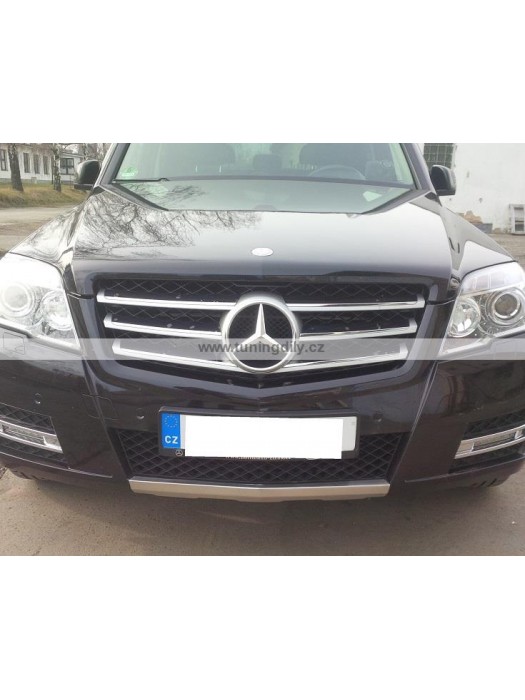 Difuzory, ochranné plechy na nárazník Mercedes Benz GLK 